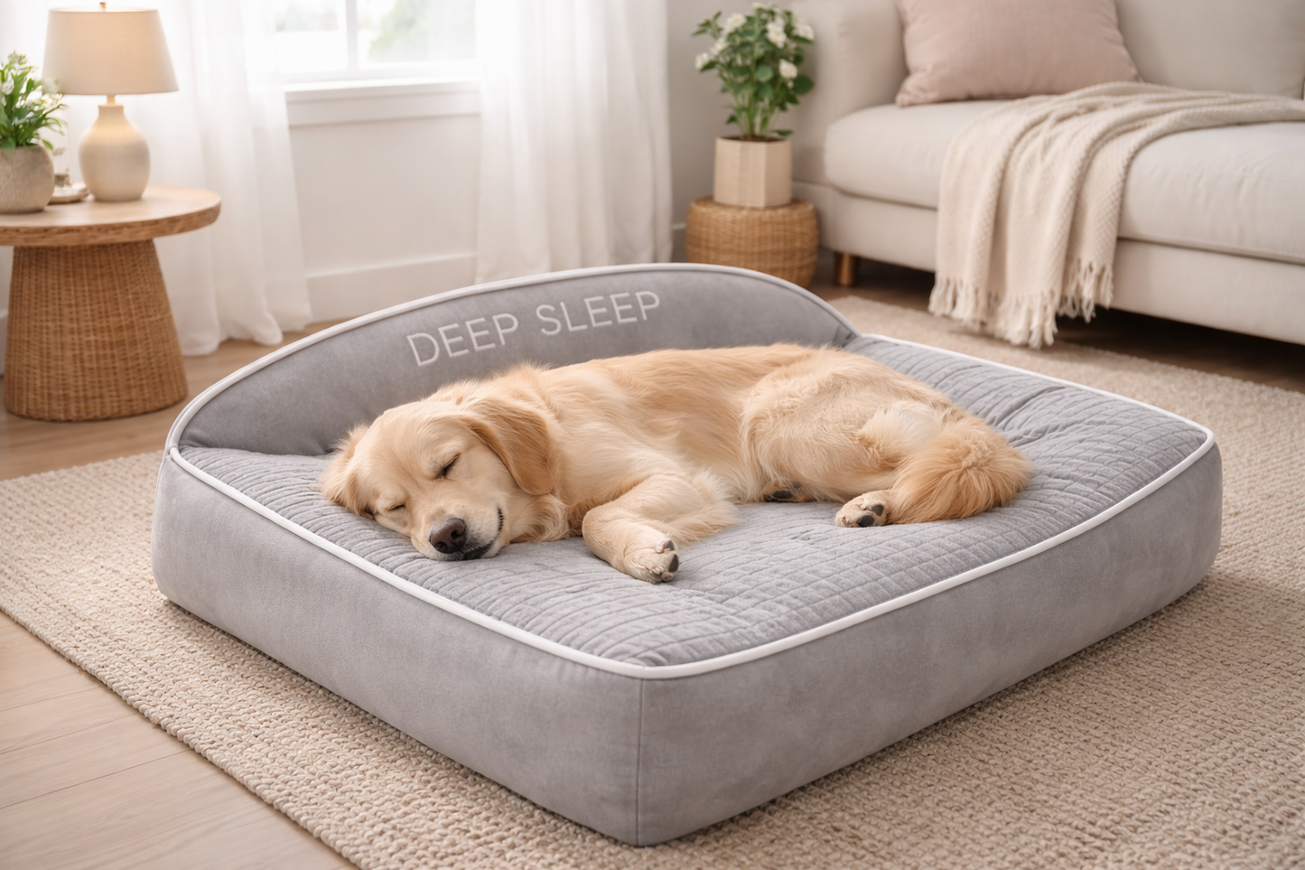 Deep Sleep : Coussin ergonomique pour chiens et chats
